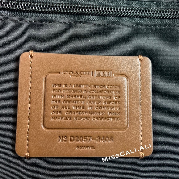 COACH | MARVEL Backpack West Black Panther Bag - Picture 10 of 16